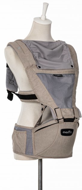 

Хипсит для переноски детей 4в1 Bugs Evenflo® Ready Fit - Beige E078B (6910806232281)