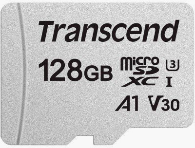 

Transcend 128GB microSDXC Class 10 UHS-I U3 V30 A1 (TS128GUSD300S)