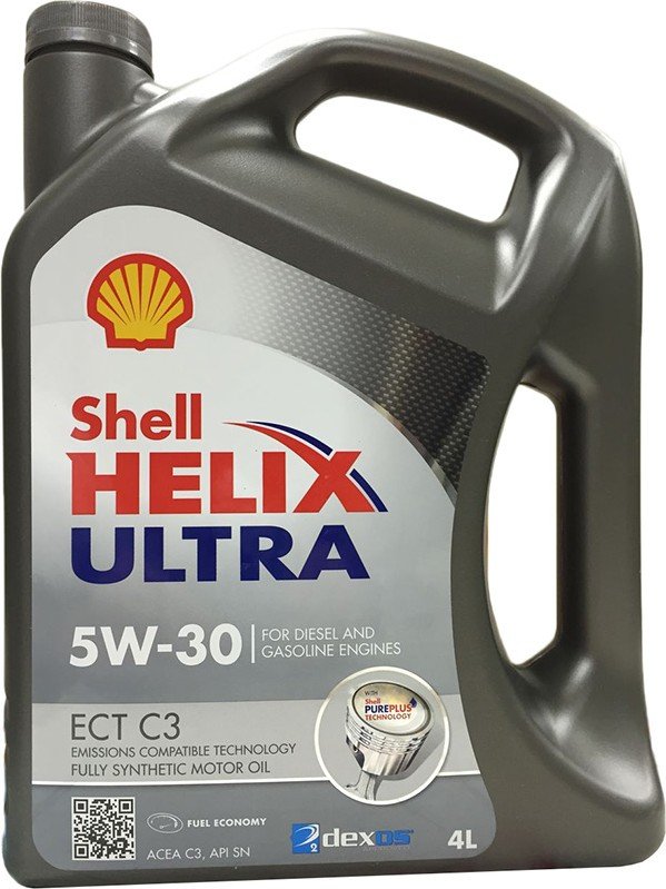 Акція на Моторное масло Shell Helix Ultra Ect C3 5W-30 4л від Stylus