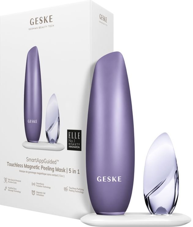 Акція на Бесконтактная магнитная пилинг маска Geske Touchless Magnetic Peeling Mask 5 в 1 Purple (GK000005PL01) від Stylus