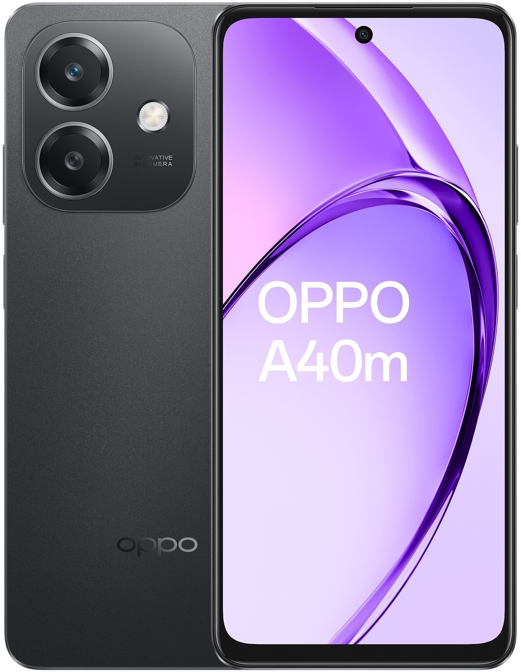 Акція на Oppo A40M 8/256GB Sparkle Black (UA UCRF) від Y.UA