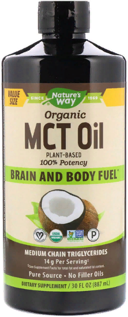 Акція на Nature's Way, Organic Mct Oil, 30 fl oz (887 ml) (NWY-11772) від Stylus