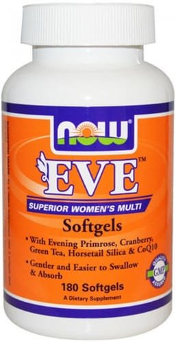 

Now Foods Eve WOMAN'S Multi Vit 180 Tabs Мультивитамины для женщин