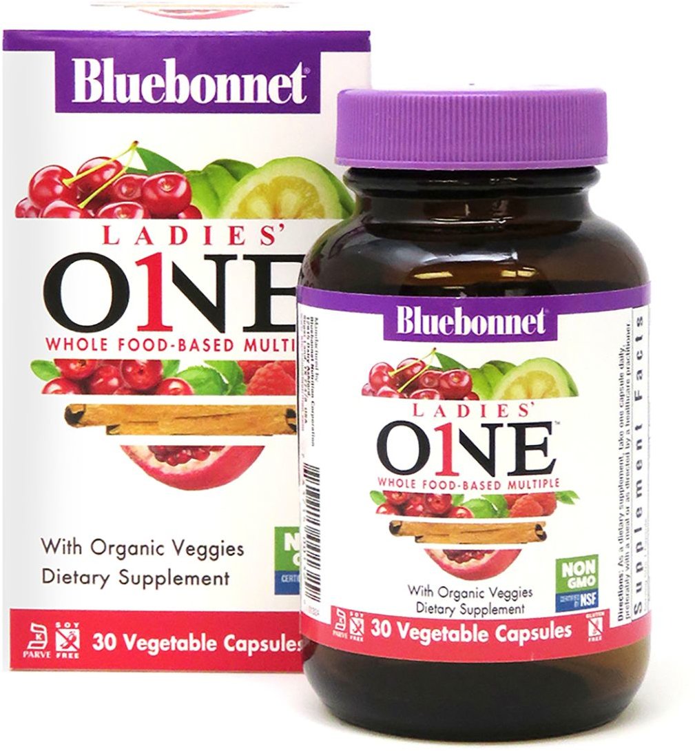 

Bluebonnet Nutrition Ladies' One, 30 Vegetable Capsules (BLB0132)