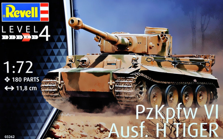 Акція на Німецький танк PzKpfw Vi Tiger Ausf. H "Tiger", (RV03262) від Y.UA