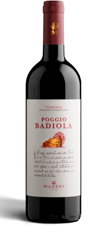Акція на Вино Mazzei Poggio Badiola Toscana Igt красное сухое 14 % 0.75 л (VTS2044330) від Stylus