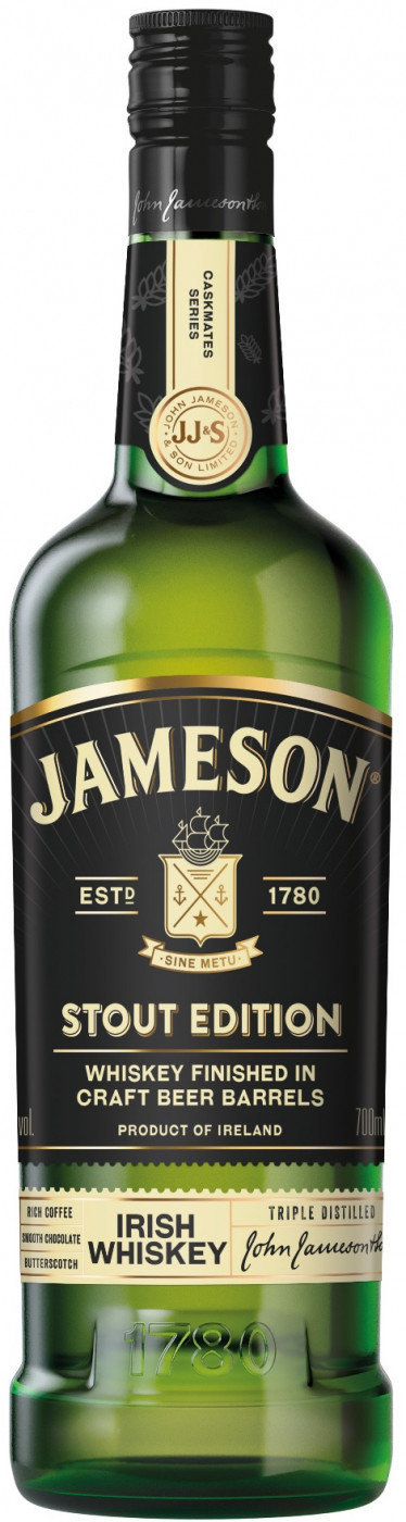 Акція на Виски Jameson Stout Edition 0.7л, 40% (STA5011007025410) від Stylus