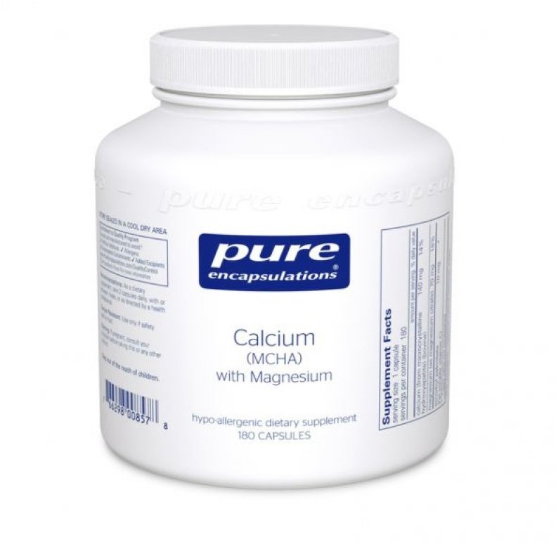 

Pure Encapsulations Calcium (MCHA) with Magnesium, 180 capsules (PE-00857)