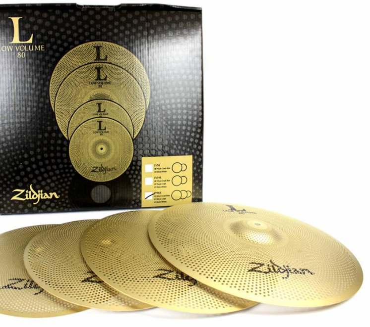 

Набір тарілок Zildjian LV468 Low Volume L80 Cymbal Set 14/16/18