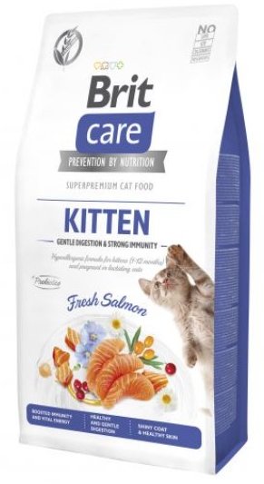 Акція на Корм сухой Brit Care Cat Gf Kitten Gentle Digestion Strong Immunity для котят с лососем 7 кг (8595602565054) від Stylus