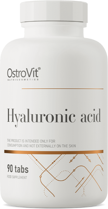 Акція на OstroVit Hyaluronic Acid Гиалуроновая кислота 90 таблеток від Stylus