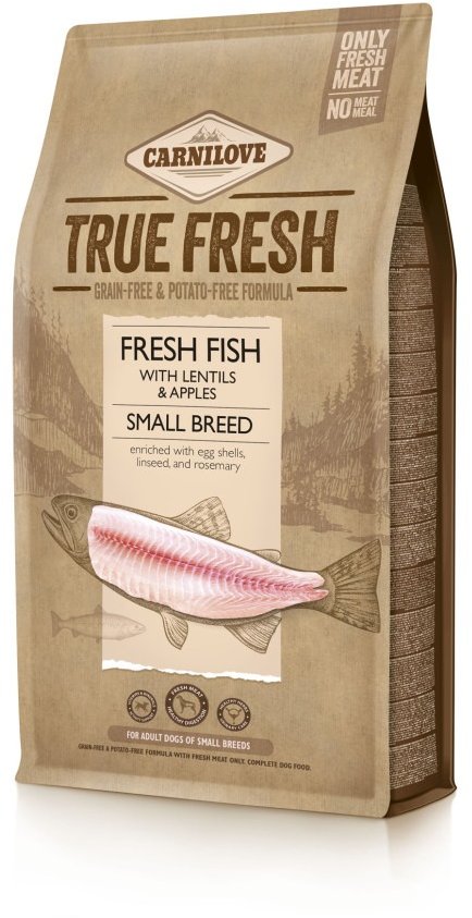 Акція на Сухой корм Carnilove True Fresh Fish Adult Small Breed для собак малых пород с рыбой 11.4 кг (8595602558438) від Stylus
