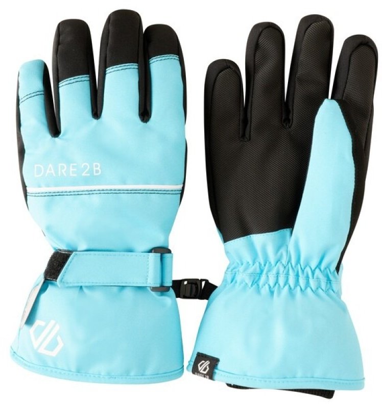 

Дитячі гірськолижні рукавички Dare 2b Restart Glove (DKG315-WPK) 8-10 блакитні