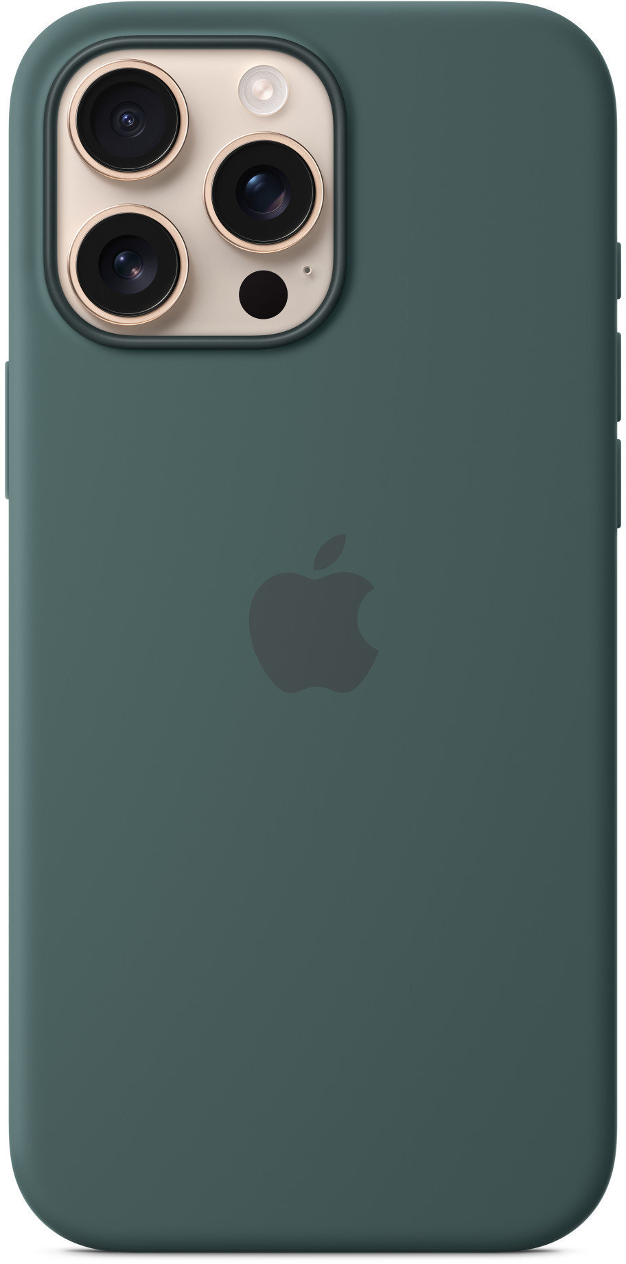 

Apple iPhone 16 Pro Max Silicone Case with MagSafe - Lake Green (MA7V4ZM/A)