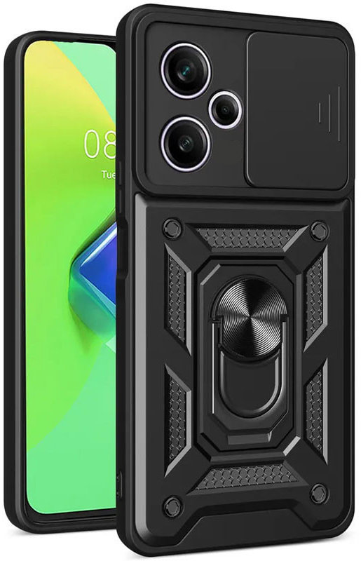 

Mobile Case Camshield Serge Ring Black for Xiaomi Poco M6 Pro 5G