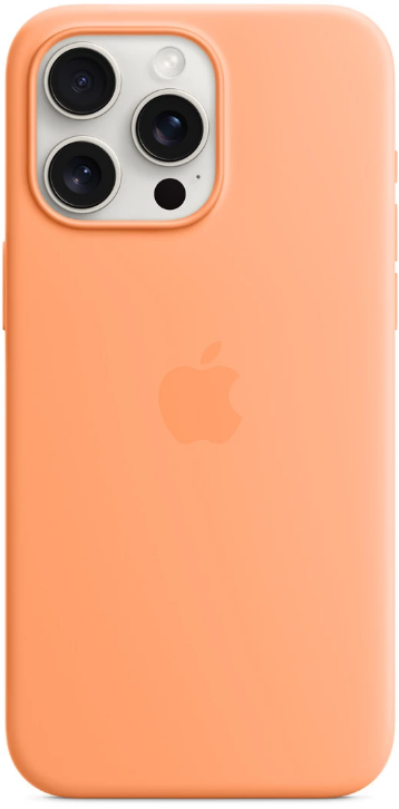 

Tpu Silicone Case with Animation & MagSafe Orange Sorbet for iPhone 15 Pro Max