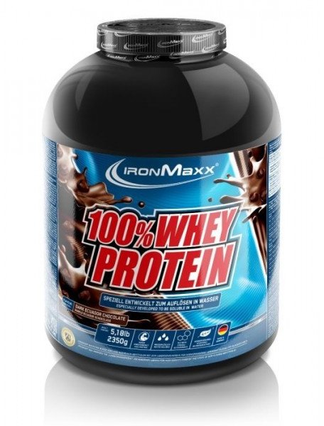 

IronMaxx 100% Whey Protein 2350 g /47 servings/ Dark Chocolate