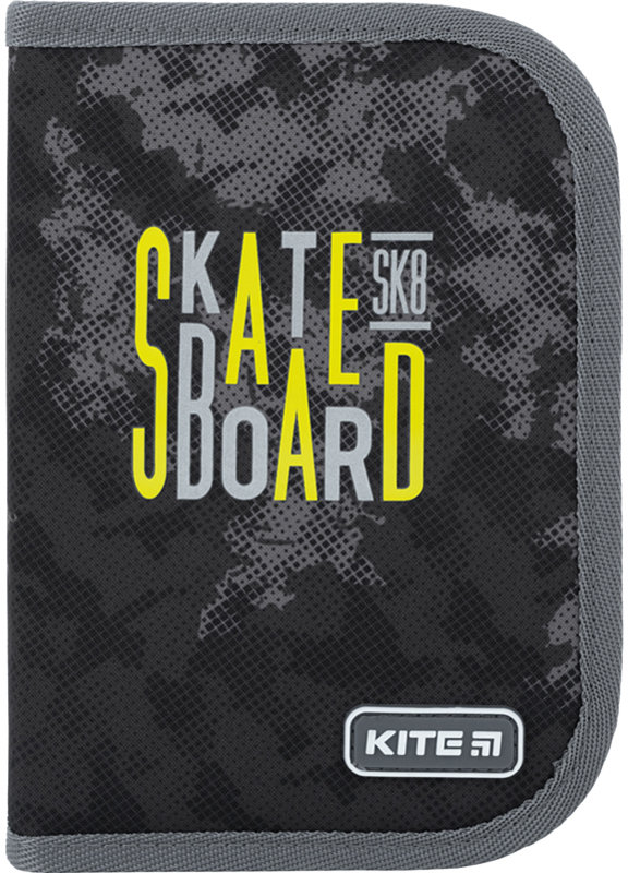 

Пенал без наполнения Kite Skateboard K22-622-6, 1 отделение, 2 отворота