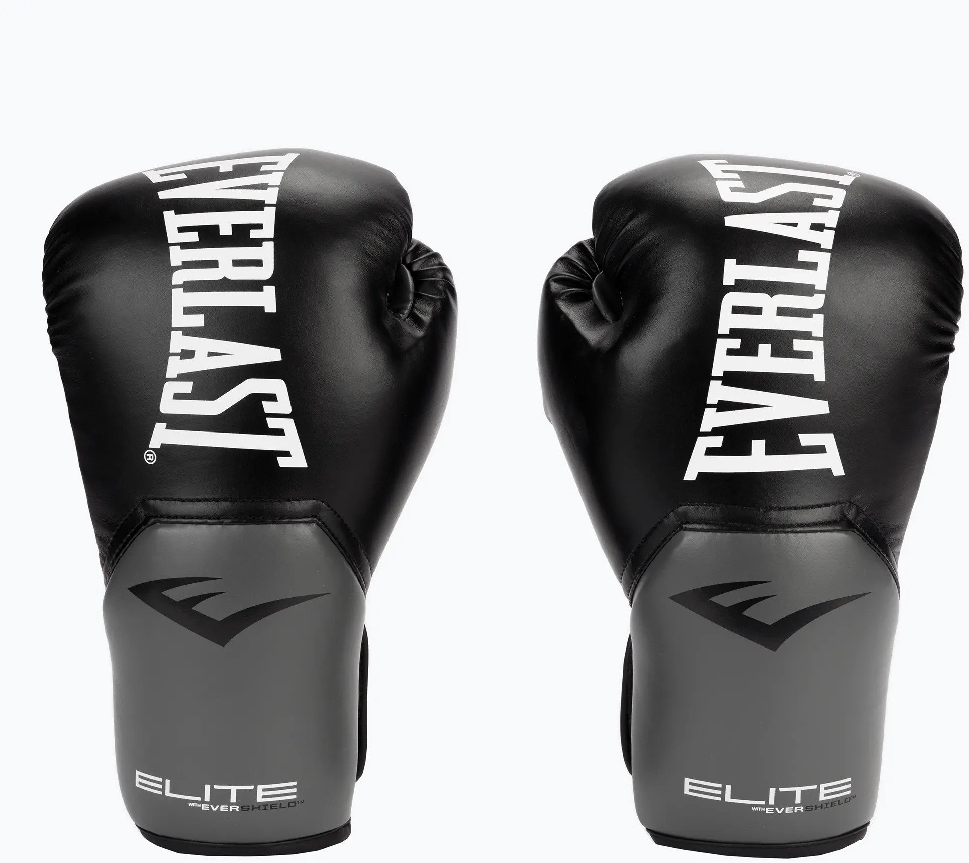 Акція на Боксерские перчатки Everlast Elite Training Gloves черный, серый Уни 16 унций (870270-70-816) від Stylus