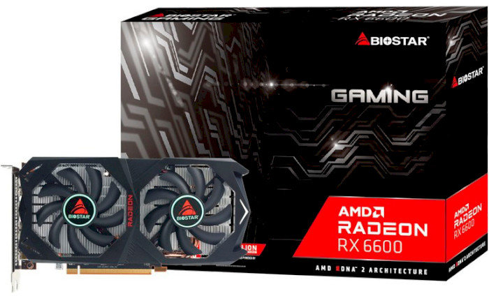 Акція на Biostar Radeon RX6600 (VA6606RM81) від Stylus