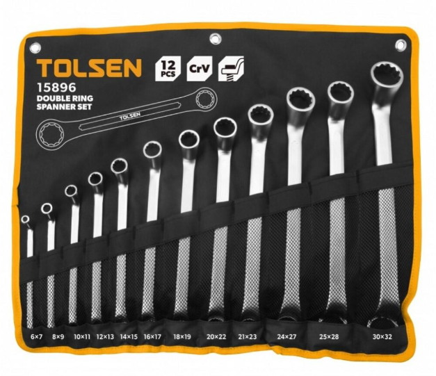 

Набір гайкових ключів Tolsen 15896