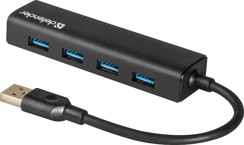 Акція на Defender Adapter Quadro Express USB3.0+4xUSB3.0 від Y.UA