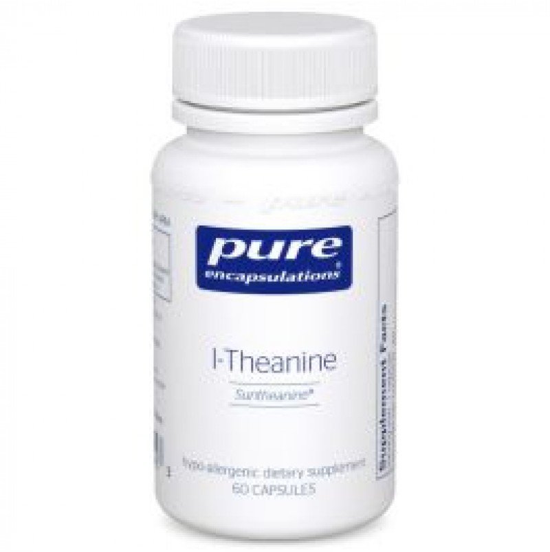 Акція на Pure Encapsulations l-Theanine, 60 Capsules (PE-00542) від Stylus