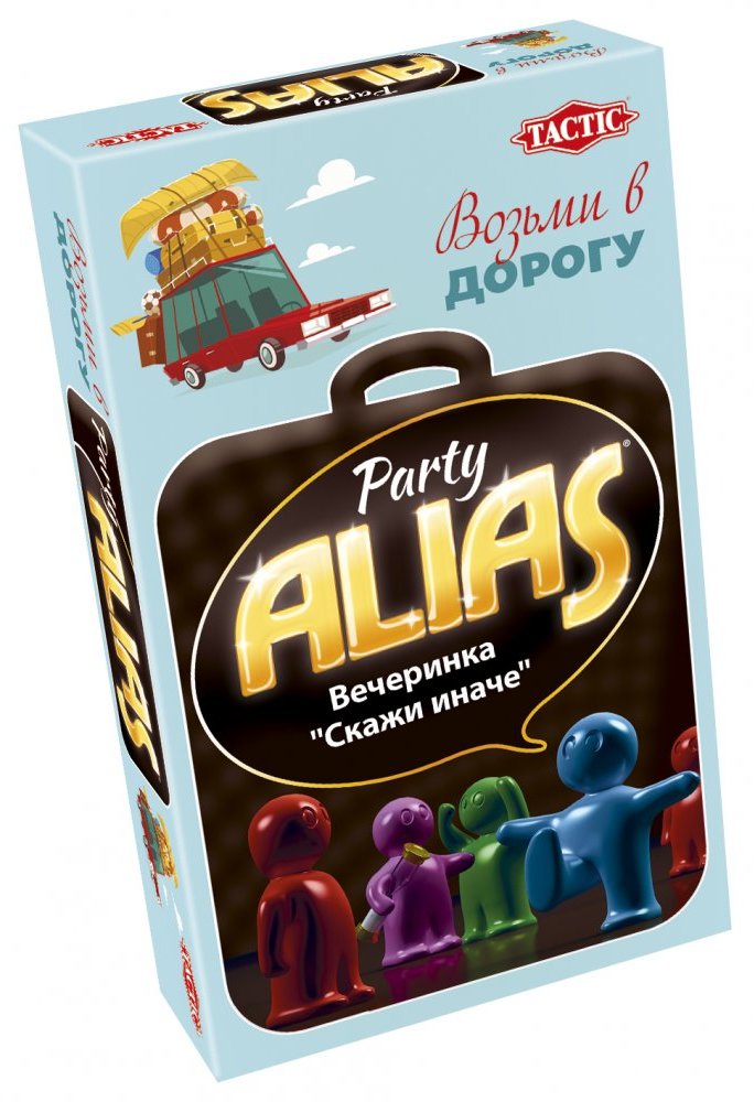 

Настольная игра Tactic Alias Party дорожный (рус) (58792)