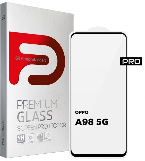 

ArmorStandart Tempered Glass Pro Black for Oppo A98 5G (ARM68580)