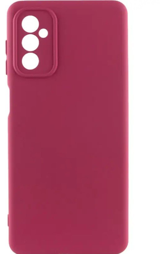 

Lakshmi Case Silicone Cover Full Camera Plum for Samsung A245 Galaxy A24 4G