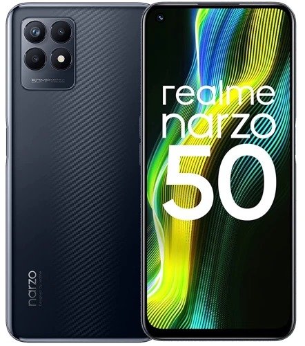 

Смартфон Realme Narzo 50 4/128Gb Speed Black Approved Вітринний зразок