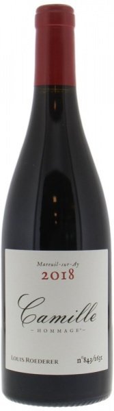 

Шампанское Louis Roederer Camille Hommage Rouge 2018 красное сухое 0.75л (VTS1003182)