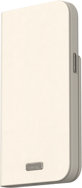 

Moshi Overture Case with Detachable Magnetic Wallet Eggnog White (99MO231208) for iPhone 15 Pro Max