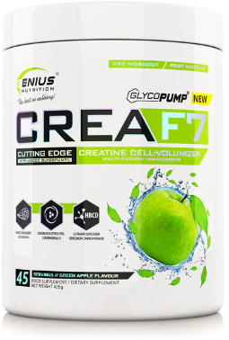 

Genius Nutrition Crea F7 405 g / 45 servings / Green apple