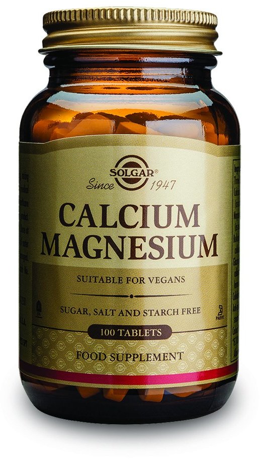 

Solgar Calcium Magnesium 100 Tablets