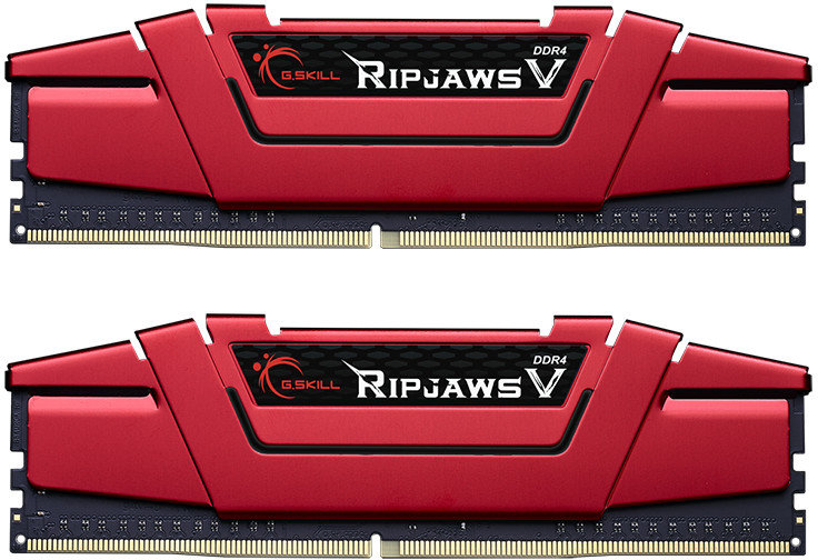 

G.Skill 32 Gb (2x16GB) Ripjaws V Blazing Red DDR4 2666 MHz (F4-2666C19D-32GVR)