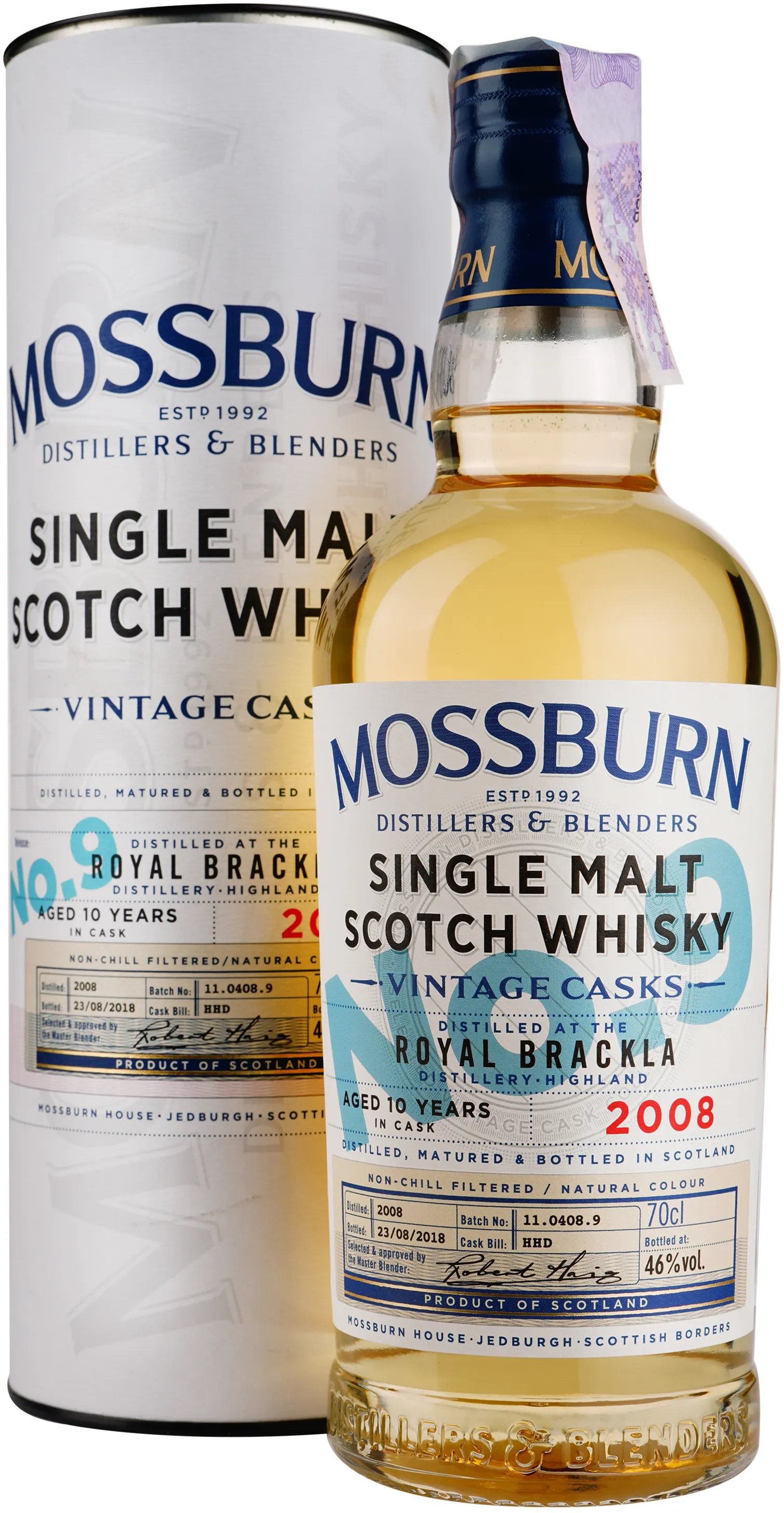 Акція на Виски Mossburn Vintage Casks No9 Royal Brackla 10 YO, 46% 0.7л (MAR5060033847190) від Stylus