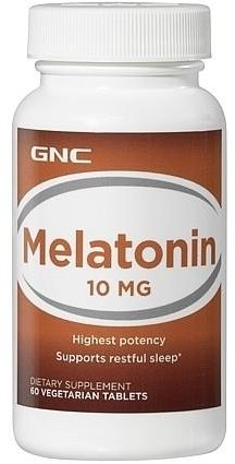 

Gnc Melatonin 10 mg 60 tabs