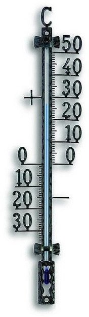 

Термометр уличный Tfa металл Черный 35x17x428 мм (125000)