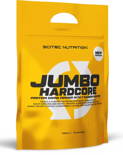 Акція на Scitec Nutrition Jumbo Hardcore 5355 g / 35 servings / chocolate від Stylus