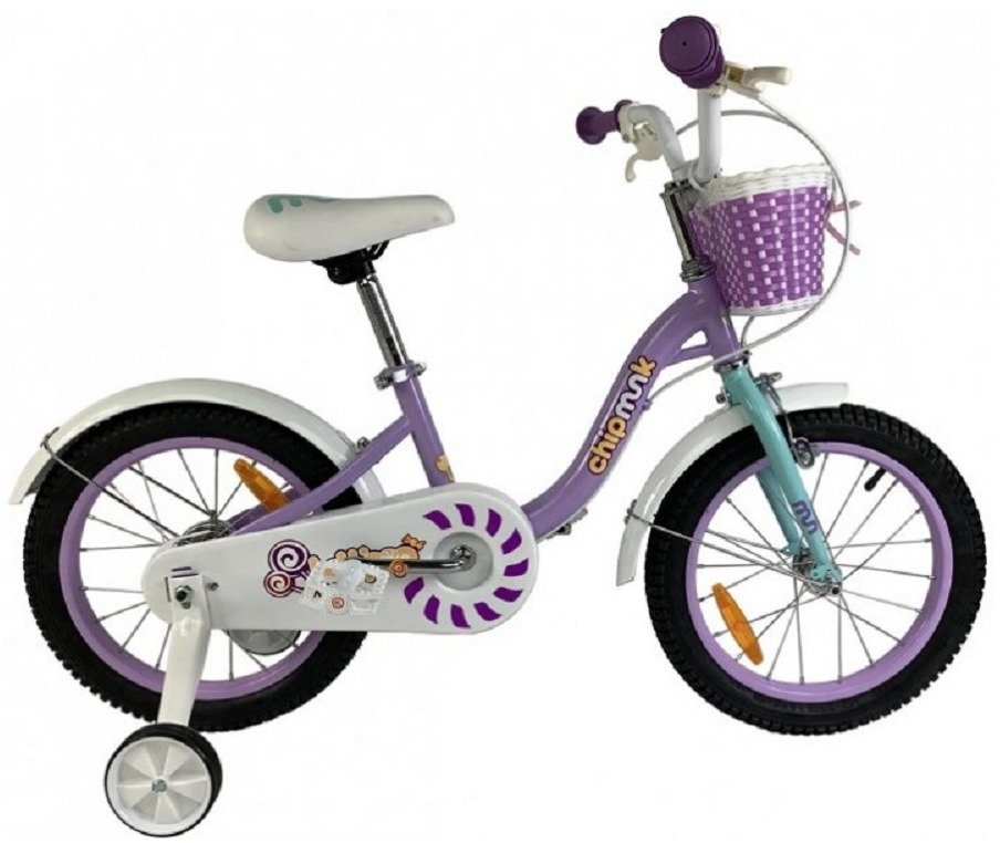 Акція на Велосипед детский RoyalBaby Chipmunk Darling 16 Official Ua фиолетовый ( CM16-6-purple) від Stylus