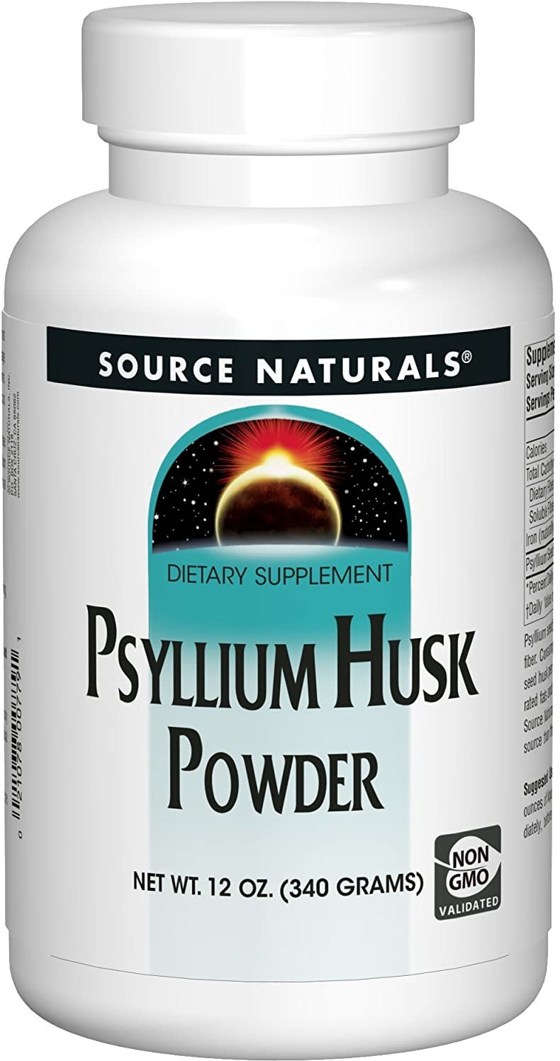 

Source Naturals Psyllium Husk Powder, 12 oz (340 g)