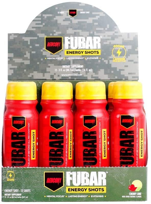 

Redcon1 Fubar Energy shot 12x88.7 ml Cherry lime