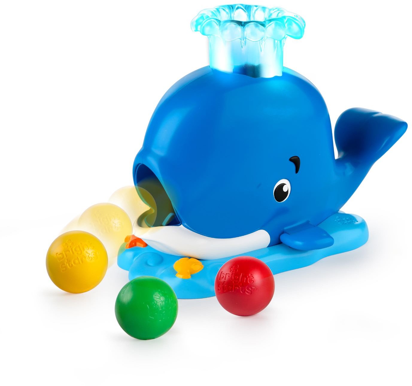 Акція на Музыкальная игрушка Bright Starts Silly Spout Whale Popper (10934) від Stylus