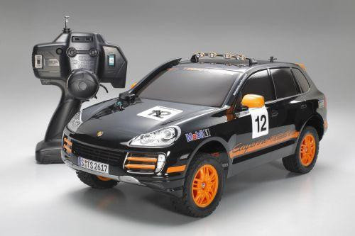 Акція на Радиоуправляемая модель Tamiya внедорожника Porsche Cayenne S Transsyberia 2007 (TAM57769) від Stylus