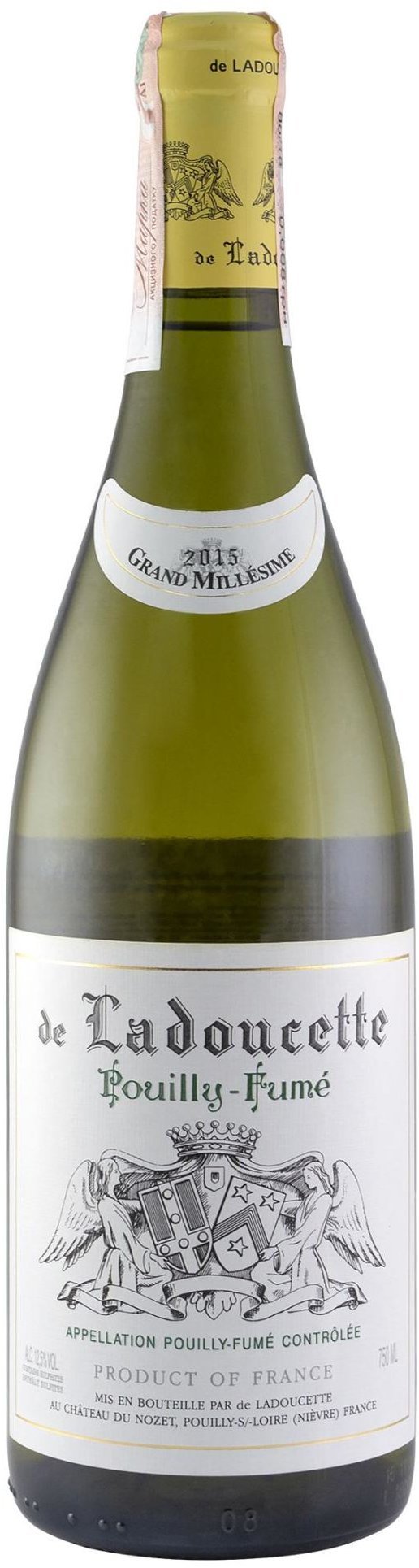 

Вино De Ladoucette Pouilly-Fume Grand Millesime 2016 белое сухое 0.75 л (FSH_3443090000012)