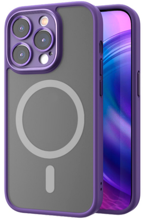 

Rock Guard Touch Protection Case with MagSafe Purple for iPhone 14 Pro Max