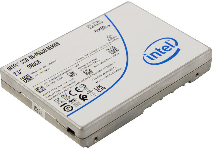 Акція на Intel D5-P5530 960 Gb (SSDPF2KX960HZN1) від Stylus