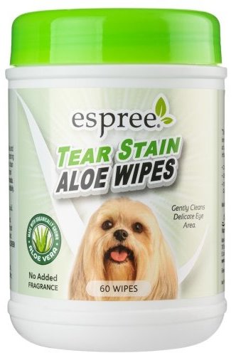 

Салфетки Espree Aloe Tear Stain Wipes для удаления слезных пятен у собак 60 шт (e01278)