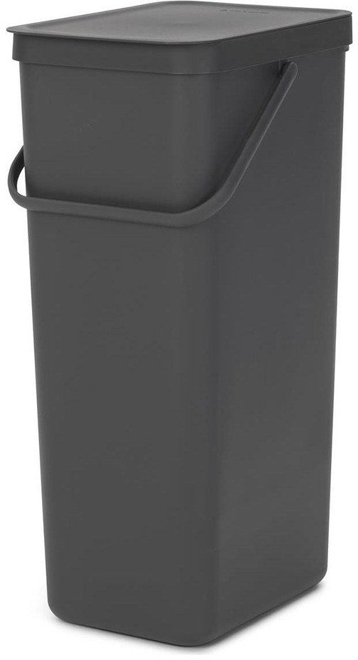 

Відро для сміття Brabantia Sort&Go 40 л сіре (251047)